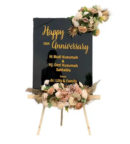 Papan Bunga Akrilik Cimara